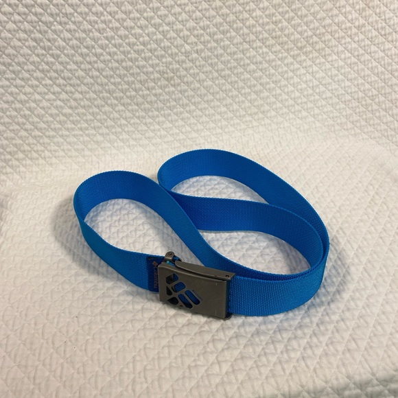 COLUMBIA COBALT BLUE BELT SIZE about 32 - Picture 3 of 4